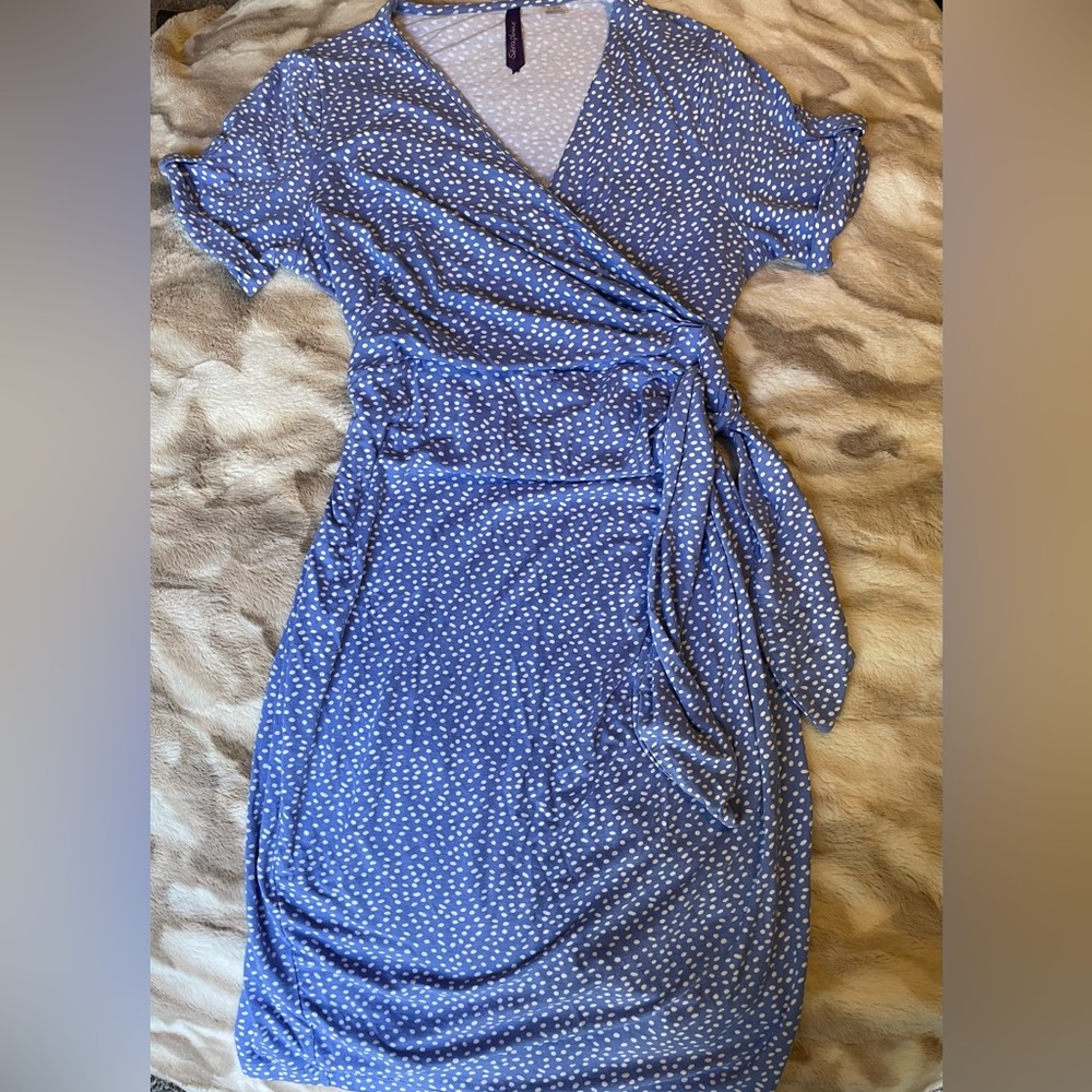 Seraphine Maternity Suplice Style Dress